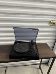 Sharper Image Vintage Turntable Record Player with Dust Cover