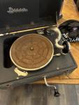 Decca Portable Wind-Up Gramophone from the 30s-40s
