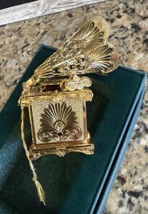 Baldwin Brass & Gold Vintage Gramophone Player