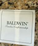 Baldwin Brass & Gold Vintage Gramophone Player