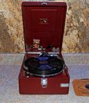 HMV Model 94 Portable Gramophone Player