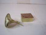 Mini Vintage Gramophone Phonograph - Copper Brass