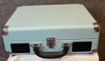 Vintage Portable Suitcase Record Player with Bluetooth