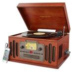Vintage Retro Style Record Player and AM/FM Radio