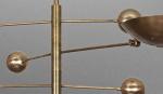 Nauticaz Mid Century Modern Brass Chandelier