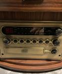 Memorex Vintage Mahogany Record Player and Radio