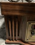 Memorex Vintage Mahogany Record Player and Radio