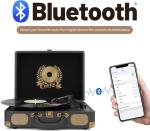 Bluetooth Vintage Turntable - Perfect Vinyl Gift