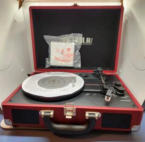 Victrola Vintage 3-Speed Bluetooth Suitcase Player