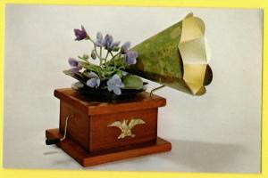 Vintage 1845 Gramophone Phonograph Music Player