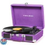 Portable Vintage Suitcase Record Player - 33/45/78 RPM