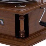 RCA Victor Antique Replica Gramophone with Brass Horn