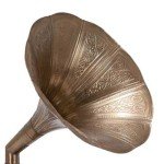 RCA Victor Antique Replica Gramophone with Brass Horn