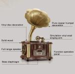 Topiky Retro Bluetooth Gramophone and Record Player