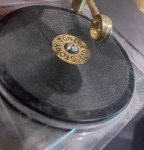Vintage Love Story Theme Gramophone Music Box