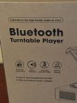 Vintage Bluetooth Turntable with Portable Speaker