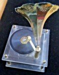 Love Story Theme Vintage Gramophone Record Player