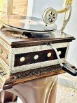Handmade HMV Gramophone Record Player Replica
