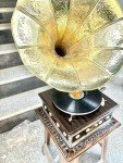 Handmade HMV Gramophone Record Player Replica