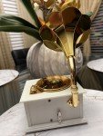 Vintage Replica Gramophone Music Box Jewelry Holder