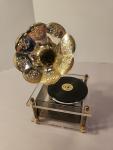 Vintage Gramophone Replica Plays Love Story