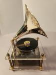 Vintage Gramophone Replica Plays Love Story