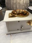 Vintage Replica Gramophone Music Box Jewelry Holder