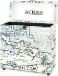 Victrola Retro Map Vinyl Record Carrying Case