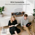 Vintage Style Turntable with External Speakers