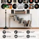 Vintage Style Turntable with External Speakers