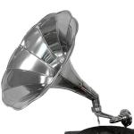 Antique RCA Victor Gramophone with Silver Horn