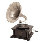 Litton Lane Functional Decorative Gramophone Sculpture