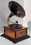Vintage HMV Gramophone Phonograph for Record Lovers