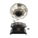 Litton Lane Functional Decorative Gramophone Sculpture