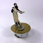 Vintage Phonograph Gramophone with Dancing Figures