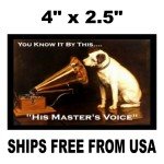 Vintage RCA Dog Sign for Gramophone Lovers