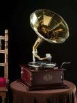 Vintage HMV Gramophone Replica Record Player