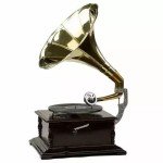 Vintage HMV Gramophone Replica Record Player