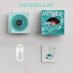 Waves Vintage Bluetooth Vinyl Player and Speaker