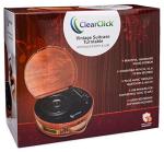 ClearClick Vintage Suitcase Turntable with Bluetooth