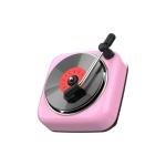 Retro Record Player Car Air Freshener - Pink