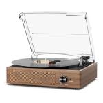 Vintage Bluetooth Vinyl Record Player with Speakers