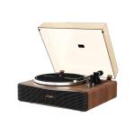 Vintage Bluetooth Turntable with Built-in Speakers