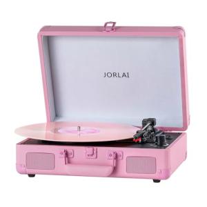 Bluetooth Portable Record Player in Vintage Suitcase