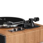 Vintage Bluetooth Turntable with Built-in Speakers