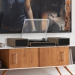 Vintage Vinyl Record Player with Bluetooth & Speakers