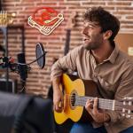 Retro Neon Record Player Sign for Music Lovers