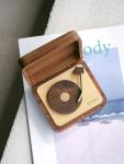 Vintage Style Vinyl Record Player Music Box