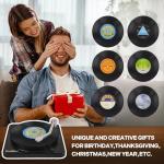 Retro Vinyl Record Drink Coasters Set of 6