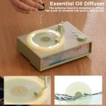 Vintage Phonograph Style Bluetooth Speaker with Night Light